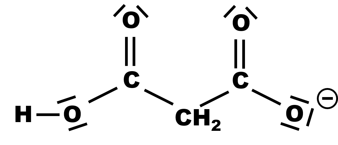 Hydrogenomalonate